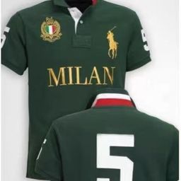 thumbnail for Summer Men's Cross-Border Polo Shirt Lapel Embroidered Malaysian City Style Casual Large Size Top T-Shirt Polo Short Sleeves