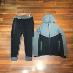 thumbnail for 2024 Spring and Autumn Wear New Sportswear Men's Knitted Casual Hooded Cardigan 922 Jacket and 002 Sweatpants