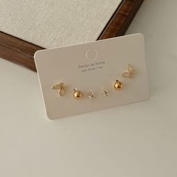 thumbnail for Set of 6! Shopkeeper super push! Exquisite suit Earrings Niche Design Sense Earrings for Women High-end Sense Earrings for Women