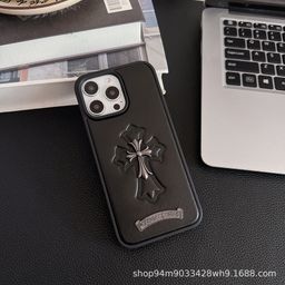 thumbnail for Capa de celular 17promax com design cruzado, marca moderna, adequada para iPhone 17, atacado, capa de celular 15, 11promax13 Apple