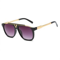 thumbnail for Factory wholesale European and American fashion sunglasses 0938 personality sunglasses driving glasses