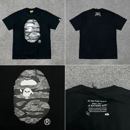 thumbnail for Trendy Brand Collaboration Short-Sleeve Tee Top, Unisex Camouflage High-End Loose Short-Sleeve T-Shirt