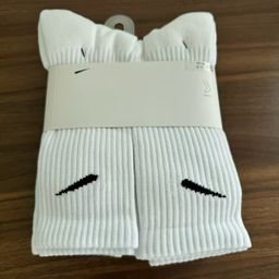 thumbnail for Foreign Trade Suwannakes Socks, Towel Bottom Pure Color Versatile Sports Socks, Black and White Long Tube Men's and Women's Basketball Socks