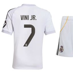 thumbnail for Camisa infantil do Real Madrid 25/26 Mbappe com nome e número personalizados para dropshipping internacional