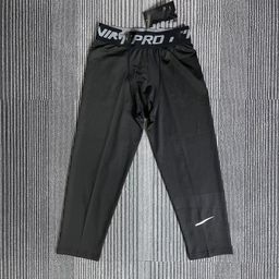 thumbnail for Calças de treinamento de fitness apertadas masculinas em estoque, calças capri, calças até o joelho, tecido de alta elasticidade, múltiplas opções