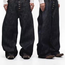 thumbnail for No faith studios Machete Baggy Japan limited primary color jeans playboicarti same style