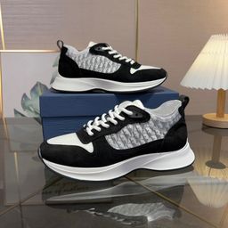 thumbnail for Cross-border European station explosive B25 low-top men's sneakers, men's and women's alphabet shoes, high-quality B30 daddy shoes, thick soles