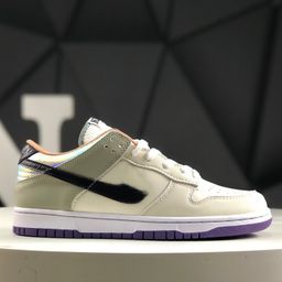 thumbnail for high quality dunk m white gray vintage board shoes SB contrast color strap low top casual skateboard shoes men's and women's fashion fashion shoes