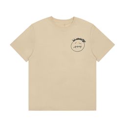thumbnail for Travis Short Sleeve M Ji Scott Little Yellow Duck Cactus Lightning Rap Tour TS Collaboration Couple Hip Hop T-Shirt