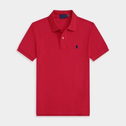 thumbnail for Cross-border men's lapel half-sleeved t-shirt solid color cotton plus size loose foreign trade collar short-sleeved t-shirt