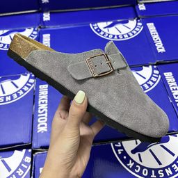 thumbnail for Birkan Shoes Women&#039;s 2025 Spring and Autumn New Outfit Slip-on Soft Bottom Baotou Slippers Thick Bottom Genuine Leather Birkan Shoes Women&#039;s Shoes
