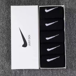 thumbnail for Gift Box Socks Men's and Women's Long-Barrel Ins Trendy All-Match Middle-Barrel Student Sports Basketball Running Sweat-Absorbing Breathable Socks