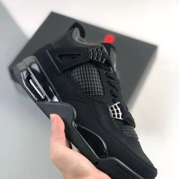 thumbnail for Putian Version Pure Original Aj4 Sneakers, Lightweight, Non-Slip, Wear-Resistant, Versatile, Comfortable Casual Shoes, Men's and Women's Basketball Shoes