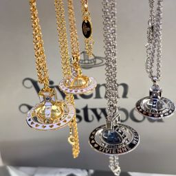 thumbnail for 高品质25新款西太后联名款NANA滴胶立体土星珍珠项链 耳环 手链