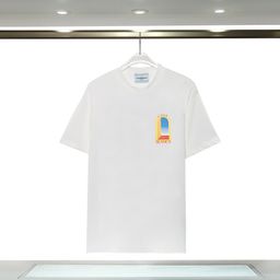 thumbnail for Foreign trade new product Casablanca short-sleeved door of illusion letter logo printing personality round neck short-sleeved T-shirt