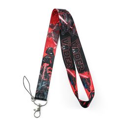 thumbnail for Anime cartoon Star Wars Yoda lanyard, phone neck lanyard, polyester heat transfer webbing wholesale
