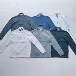 thumbnail for RL Raff Home Casual Business Cross-border Pony Label Colorful Horse Men's Half Zipper Pullover Cotton Knitted Stand Collar Sweatshirt
