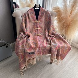 thumbnail for Scarf for women, sophisticated and versatile, new Chinese qipao with shawl, elegant outfit, spring/autumn warmth, faux cashmere long scarf