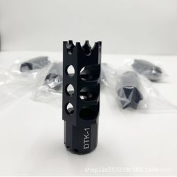 thumbnail for Zenite DTK-1 Fire Cap Metal Modified AK Cap 14mm Reverse Teeth Competitive Cap Zenite DTK-1 Metal Cap