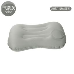 thumbnail for Cervical protection U-shaped pillow pressing automatic inflatable travel business trip high-speed rail car plane sleeping portable inflatable pillow