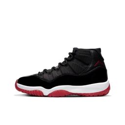 thumbnail for Pure original AJ11 big devil Joe 11 black and white red high-top starry Kang buckle black red autumn and winter new sneakers