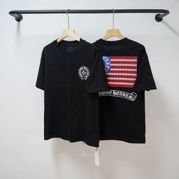 thumbnail for Cro 2025 Cross-Border American Version Trendy Brand Cross Print Short-Sleeve T-Shirt Unisex Loose Fit Compass Design