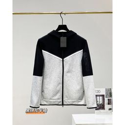 thumbnail for Spring Fall 2024 Casual Sports Cotton Air Layer Hooded Zip Cardigan Men's Jacket 490 Coat