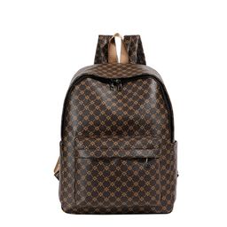 thumbnail for Mochila estampada multiuso para mulheres 2024 nova grande capacidade leve casual bolsa escolar viagem versátil mochila feminina