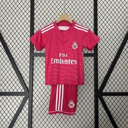 thumbnail for Roupa infantil Real Madrid nº 7 C. Ronaldo Brasil Barcelona Santos camisa de futebol nostálgica Manchester United AC camisa de manga curta uniforme de time