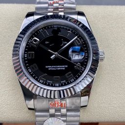 thumbnail for Laojialishi single calendar log series steel belt tooth ring waterproof date multifunctional mechanical men's and women's luminous watches