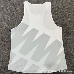 thumbnail for Esportes profissionais corrida treinamento atletismo maratona malha de secagem rápida colete leve masculino e feminino esportes estudante competição roupas verão