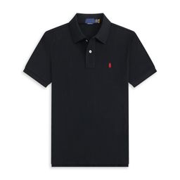 thumbnail for Cross-border men's lapel half-sleeved t-shirt solid color cotton plus size loose foreign trade collar short-sleeved t-shirt