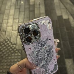 thumbnail for For PooPooKai retro Cupid for Apple 15 iphone14PROMAX phone case 131216