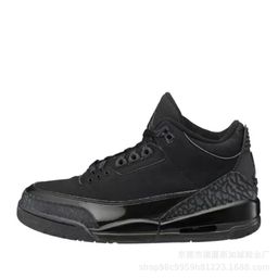 thumbnail for Putian shoes AJ3 cross-border men's shoes white cement Fujiwara Hiroshi high-top basketball sneakers Joe 3 men's and women's air cushion combat shoes
