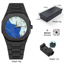 thumbnail for Cross-Border Popular Business Men&#039s Watch, High-End Dopamine Glass Quartz Watch, Men&#039s Watch, Men&#039s Manufacturer Wholesale