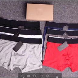 thumbnail for Babao tag fashion sports trendy brand men&#039;s underwear cotton embroidered men&#039;s underwear