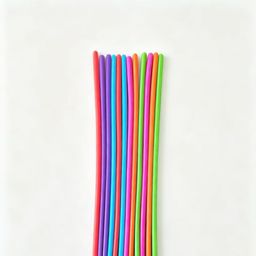 thumbnail for Silicone toy, twist stick, pressure relief plate, versatile creativity, children's imagination development, educational toy, concentration tool