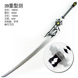 thumbnail for Steam Neil mechanical era cos2B Miss sister long sword 9s white contract knife small sword props sword