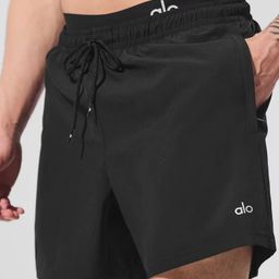 thumbnail for alo summer gym pants men's cross-border loose breathable sports shorts light and casual basketball training pants