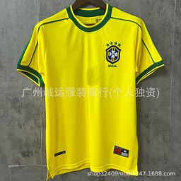 thumbnail for Wholesale and Retail of Retro Brazilian Real Madrid Barcelona Juventus Jerseys