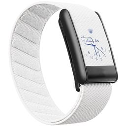 thumbnail for Suitable for Whoop 5.0Peak Elastic Sports Nylon Watch Strap Mg with Black Metal Frame and Elastic Sports Design