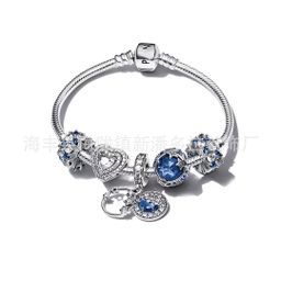 thumbnail for Cross-Border Hot Selling Panjiora S925 Silver Starry Fairy Tale Star Picking Travel Bracelet Set Fashionable Elegant Bracelet for Women