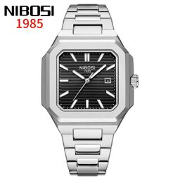thumbnail for 2689 Novo Relógio Masculino à Prova d'Água com Pulseira de Aço Nautilus Relógio Masculino de Negócios Comércio Exterior Popular Calendário Relógio de Quartzo Atacado
