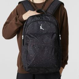 thumbnail for Dropshipping High-Quality Jordan Aj Flyer Metal Buckle Backpack Student School Bag Computer Bag Same Style for Men and Women