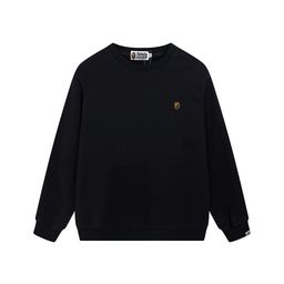 thumbnail for Cross-border foreign trade wholesale tide brand BAPE shark ape head crew neck vests a generation of autumn and winter terry vests