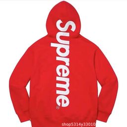 thumbnail for Satin Appliqué Hooded Sweatshirt American Street Fashion Brand Monogram Embroidered Sweatshirt Men