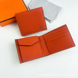 thumbnail for Explosive light luxury leather ultra-thin multi-card wallet Unisex multi-functional high-end simple short wallet