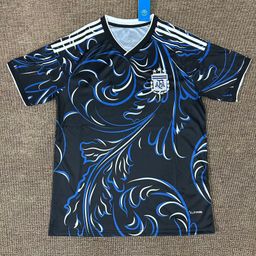 thumbnail for 2026美加墨世界杯热门球迷版短袖速干训练服阿根廷足球服跨境代发