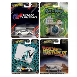 thumbnail for Hot Wheels HXD63 Gold Label Pop Culture Cyberpunk 2077 Car Model Flying Wolf Nightmare Before Christmas Car Model