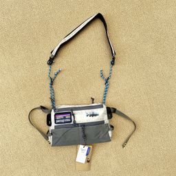 thumbnail for Bata bolsa crossbody funcional bolsa de peixe voador esportes casual bolsa de ombro marca da moda 2024 novo à prova d'água